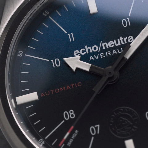 Echo Neutra Averau 39mm 3Hands Blue Degrade