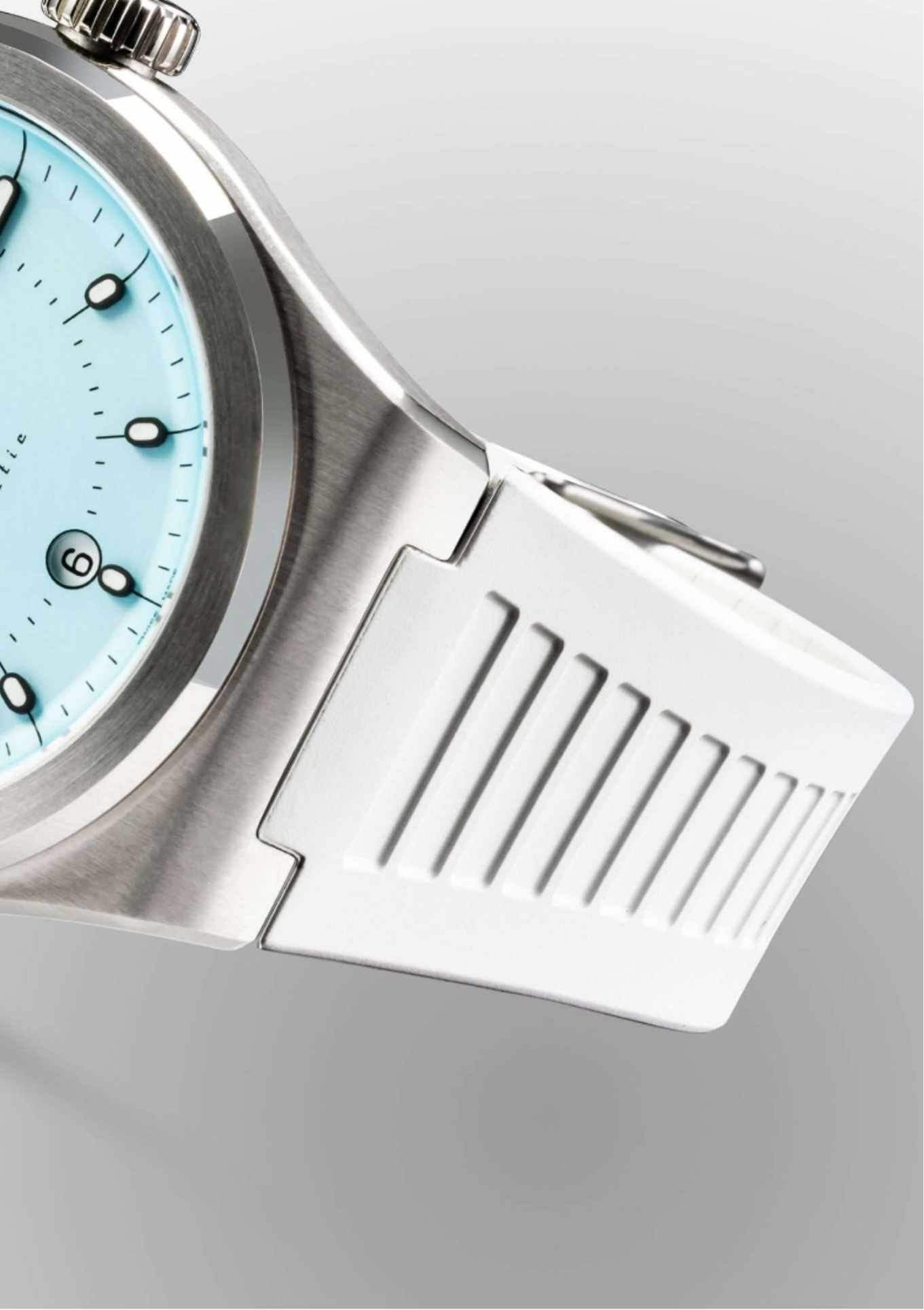 Rubber strap - white