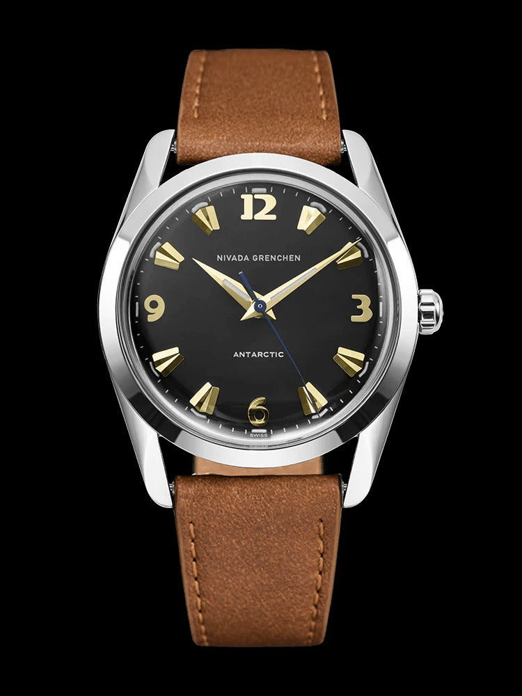 Brown leather strap