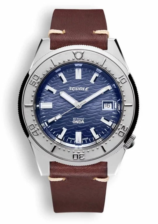 Leather strap dark brown