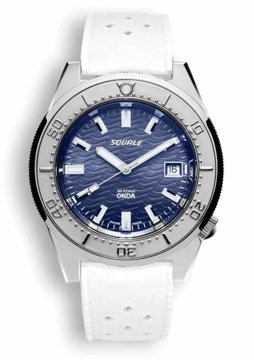 Tropical rubber strap white