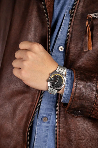 Nivada Grenchen Antarctic GMT Black 32043A