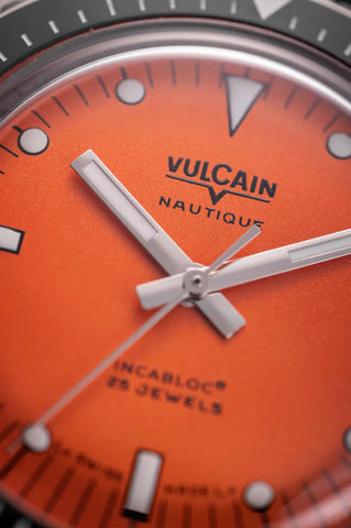 Vulcain Skindiver Nautique Orange