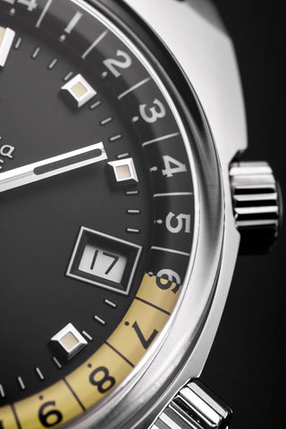 Nivada Grenchen Antarctic GMT Black 32043A