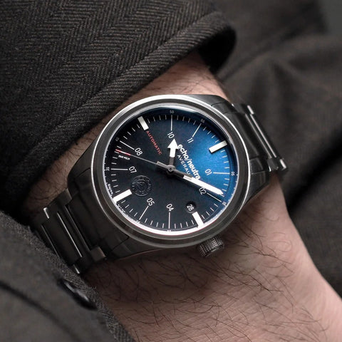 Echo Neutra Averau 39mm 3Hands Blue Degrade