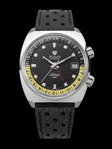 Nivada Grenchen Antarctic GMT Black 32043A