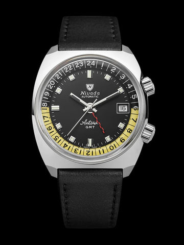 Nivada Grenchen Antarctic GMT Black 32043A