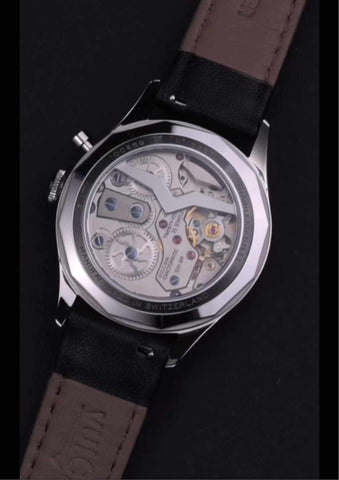 Vulcain Cricket Classique 36 Black-Khaki