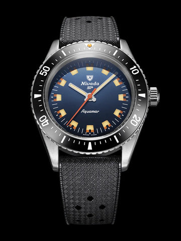 Nivada Grenchen Aquamar Blue 32074A