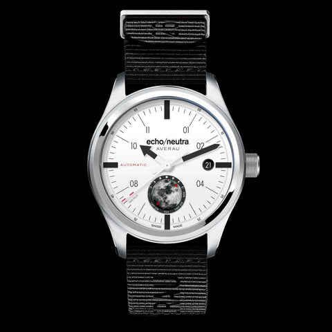 Echo/Neutra Averau 39mm Moon Phase White Big Moon