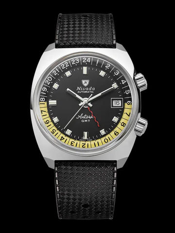 Nivada Grenchen Antarctic GMT Black 32043A