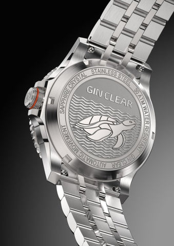 Second Hour Gin Clear Ripple Pale Aqua Limited Edition