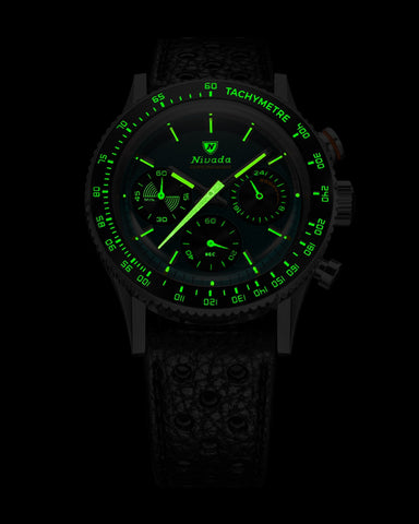 Nivada Grenchen Chronoking Mecaquarz Racing Green 87051Q