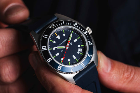 MARATHON Blue Yonder SSNAV-D Steel Navigator Quarz WW194013SS