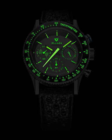 Nivada Grenchen Chronoking Mecaquarz Racing Grey 87046Q