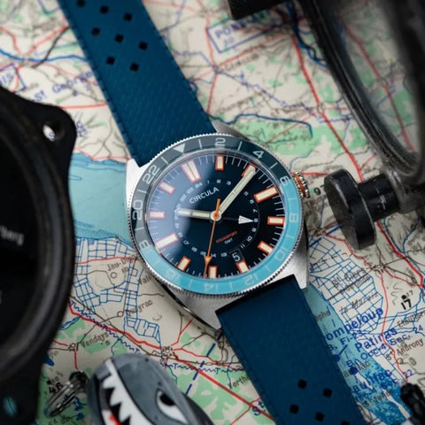 Circula AquaSport GMT Blau Outlet