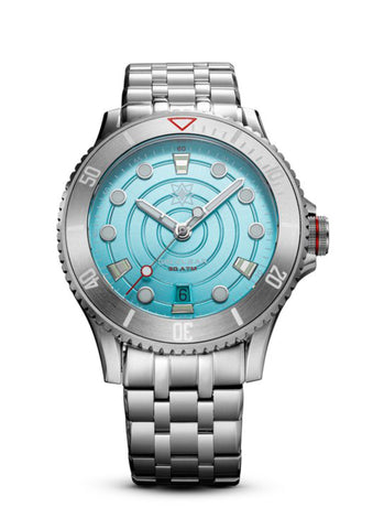 Second Hour Gin Clear Ripple Pale Aqua Limited Edition