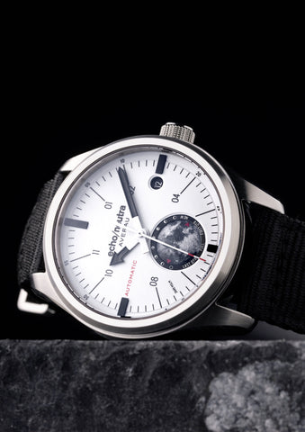 Echo/Neutra Averau 39mm Moon Phase White Big Moon