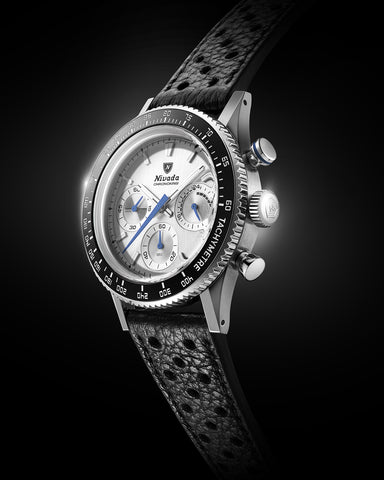 Nivada Grenchen Chronoking Mecaquarz Racing Grey 87046Q