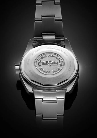 Vulcain Skindiver Nautique GMT Black - Beige Lume 680174A07