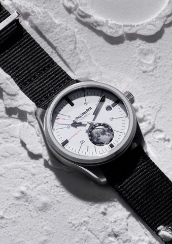 Echo/Neutra Averau 39mm Moon Phase White Big Moon