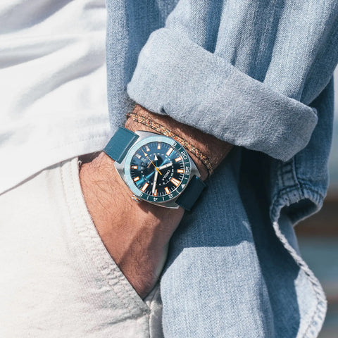 Circula AquaSport GMT Blau Outlet