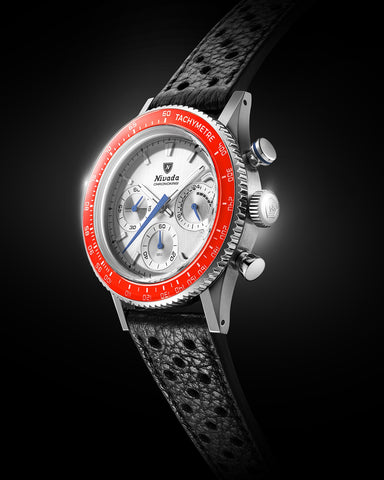 Nivada Grenchen Chronoking Mecaquarz Racing Grey 87046Q