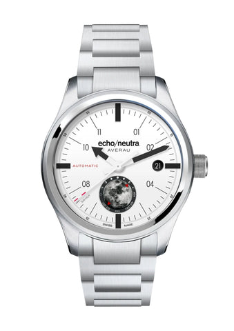 Echo/Neutra Averau 39mm Moon Phase White Big Moon