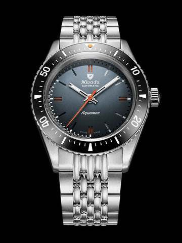 Nivada Grenchen Aquamar Grey 32077A