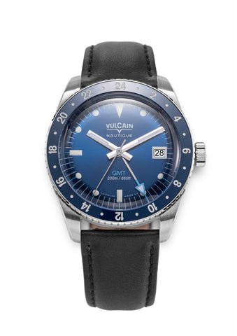 Vulcain Skindiver Nautique GMT Blue Limited Edition 680174B37
