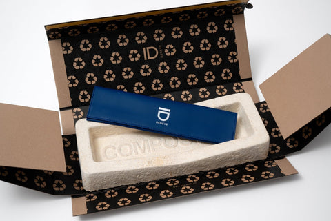 ID Geneve Circular S – Blue – Brushed Sides