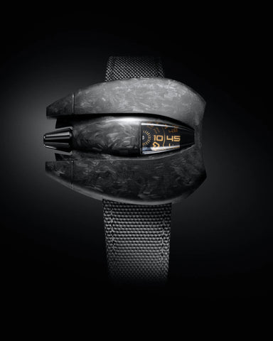 SpaceOne Jumping Hour Orange Carbon