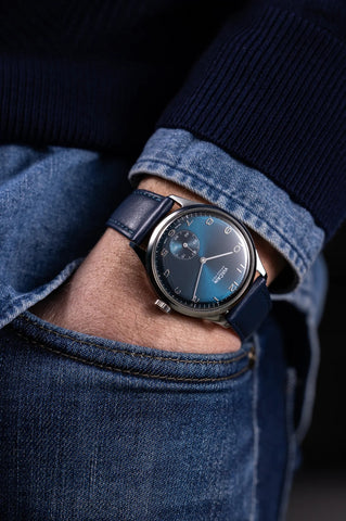 Vulcain Grand Prix Small Second Blue 690175A30