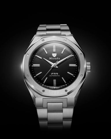 Nivada Grenchen F77 Black Mark 2 68035A77 OUTLET