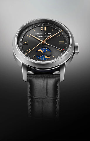 Favre Leuba 1737 Triple Calendar - Black