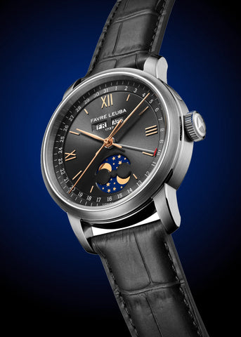 Favre Leuba 1737 Triple Calendar - Black