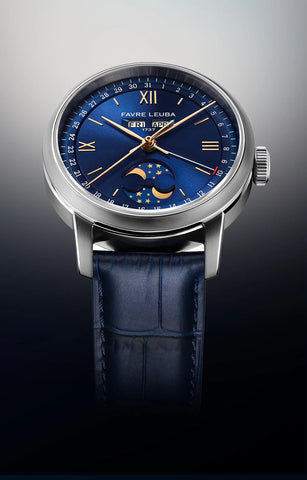 Favre Leuba 1737 Triple Calendar - Blue