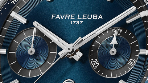 Favre Leuba Chief Chronograph - Blue