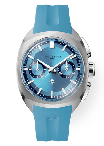 Favre Leuba Chief Chronograph - Ice Blue