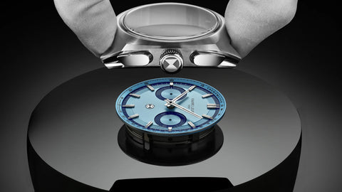 Favre Leuba Chief Chronograph - Ice Blue