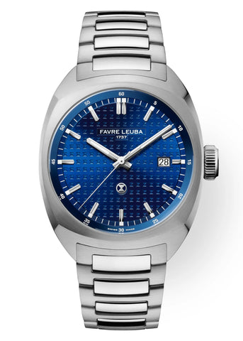 Favre Leuba Chief Date - Blue