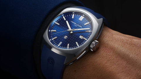 Favre Leuba Chief Date - Blue