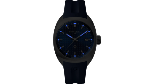 Favre Leuba Chief Date - Blue