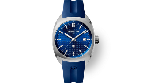 Favre Leuba Chief Date - Blue