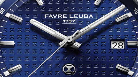 Favre Leuba Chief Date - Blue