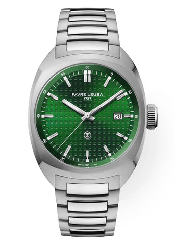 Favre Leuba Chief Date - Green