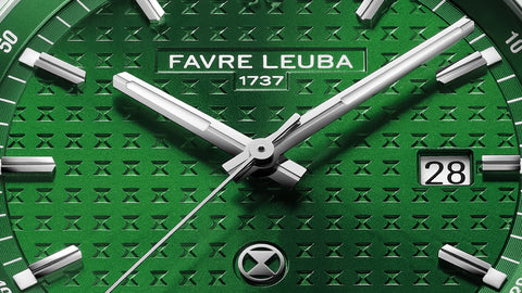Favre Leuba Chief Date - Green