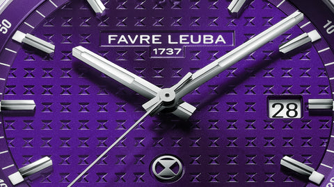 Favre Leuba Chief Date - Royal Purple