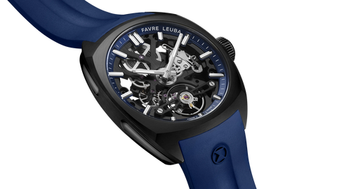 Favre Leuba Chief Skeleton DLC - Blue