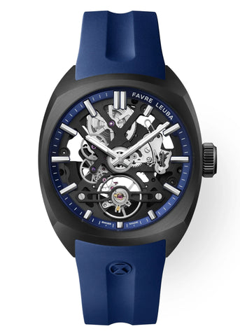 Favre Leuba Chief Skeleton DLC - Blue